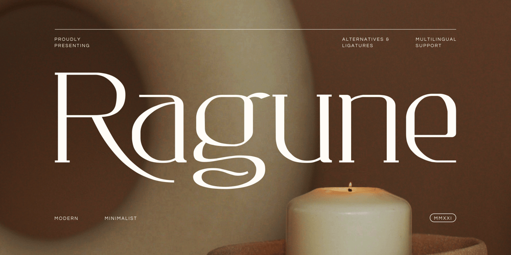 Ragune font