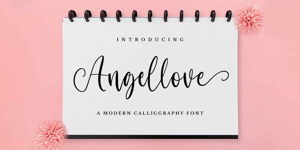 Angellove font