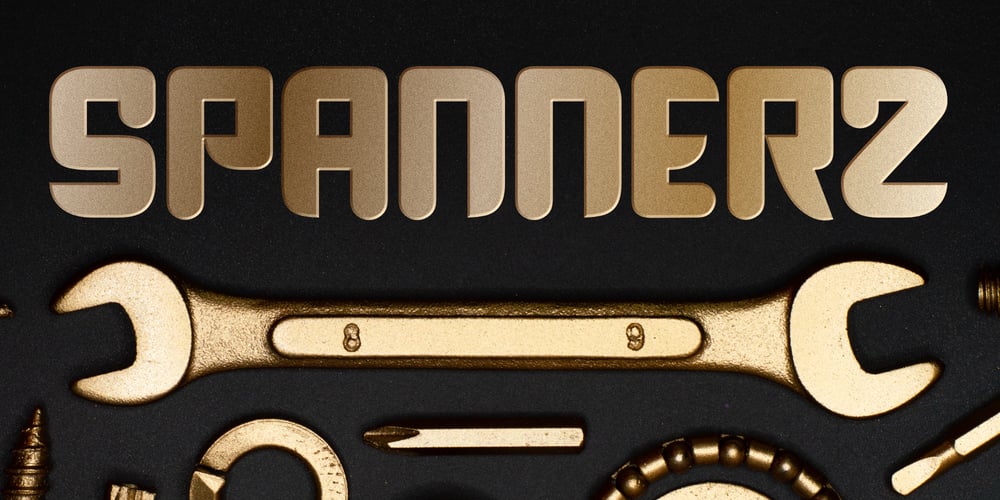 Spannerz font