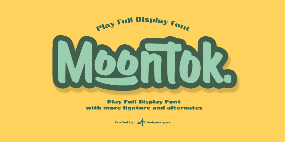 Moontok font