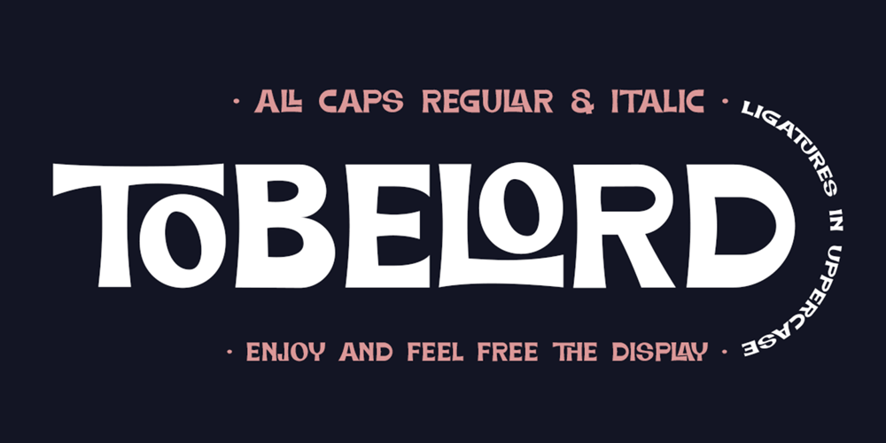Tobelord font