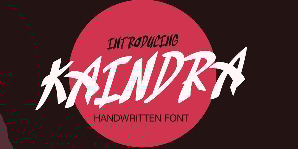 Kaindra font