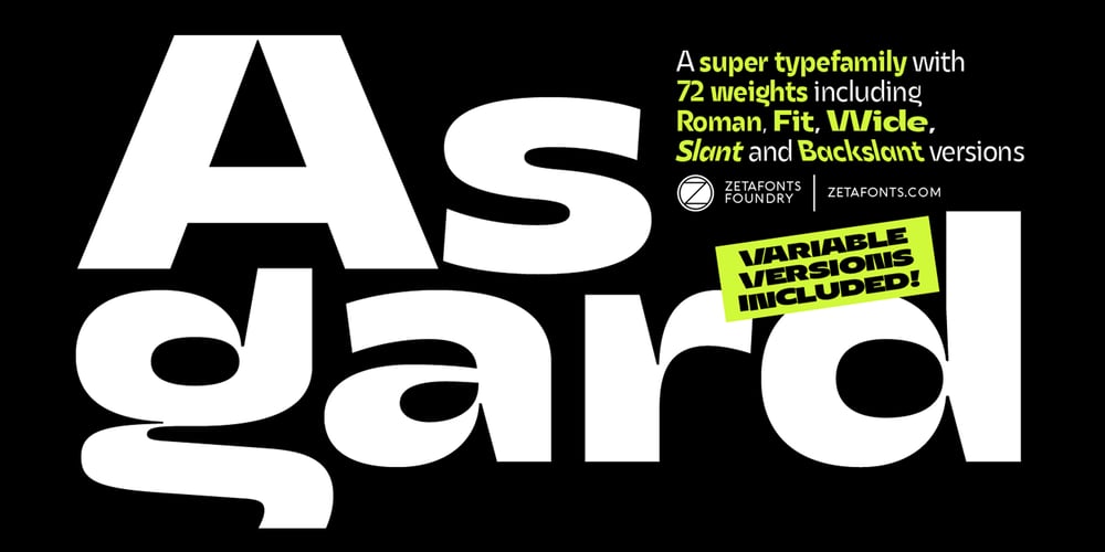 Asgard font