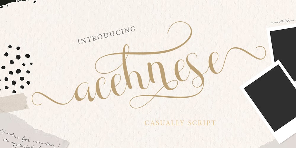 Acehnese font