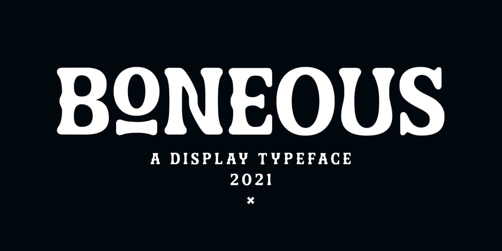 Boneous font