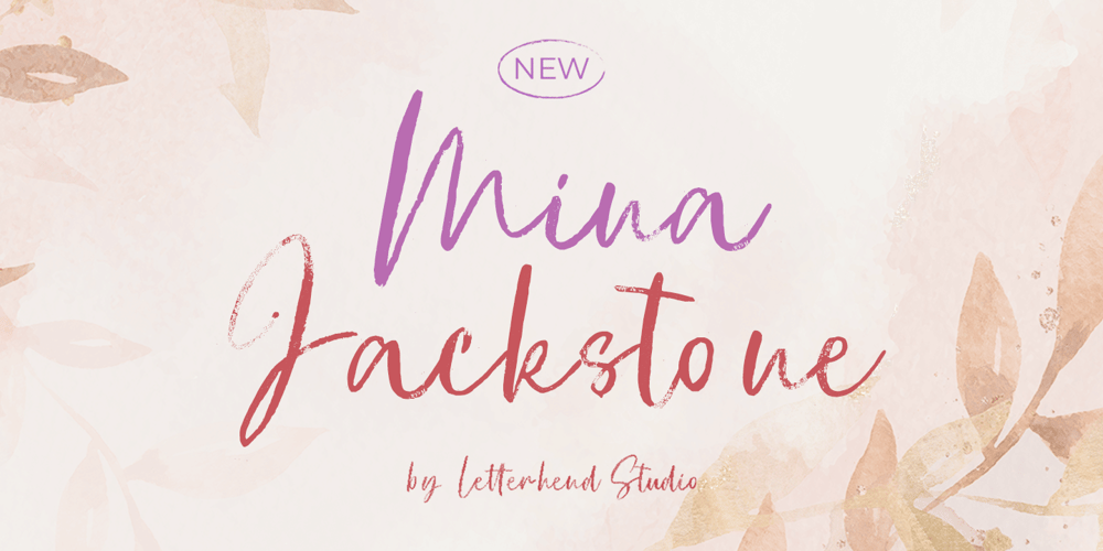 Mina Jackstone font
