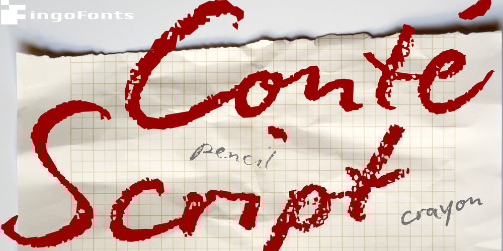 Conte Script Plus font