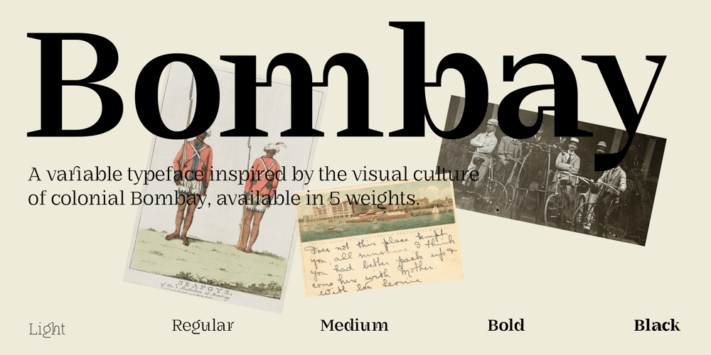 MV Bombay font