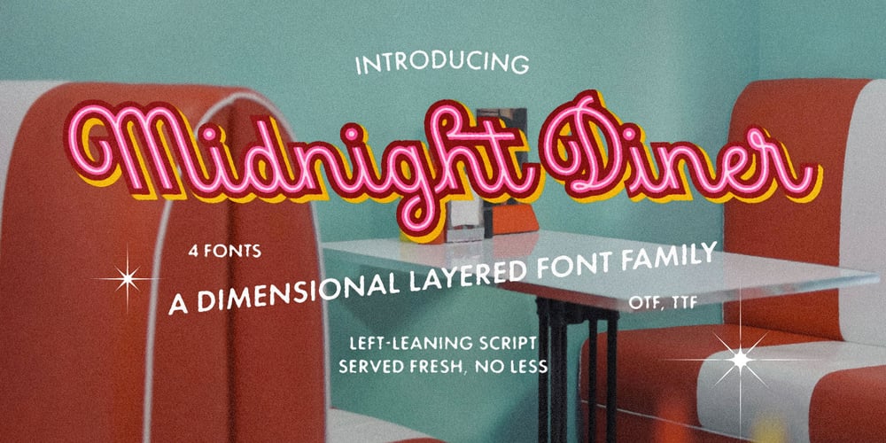 Midnight Diner font