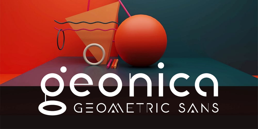 Geonica font