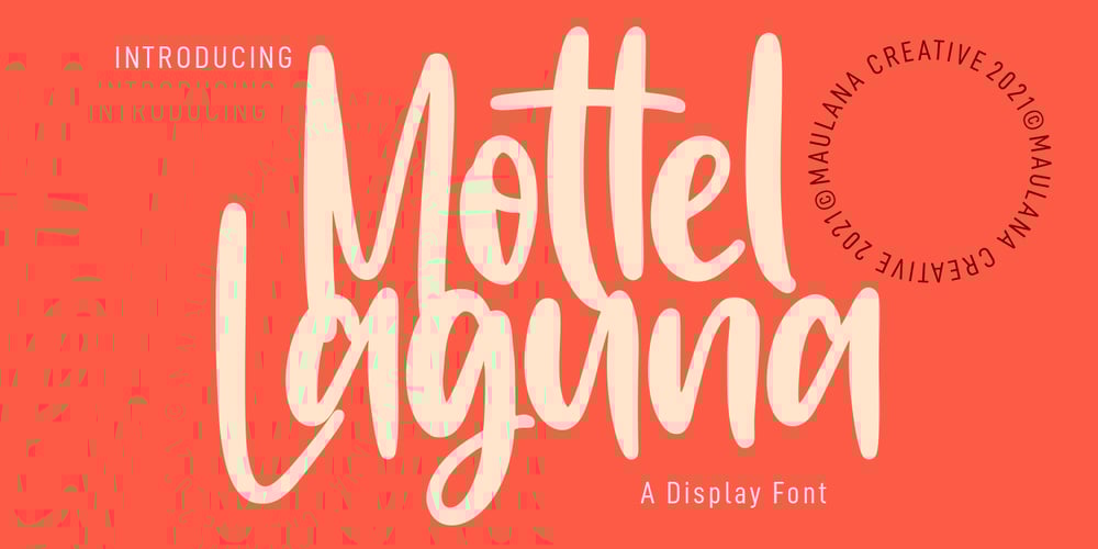 Mottel Laguna font