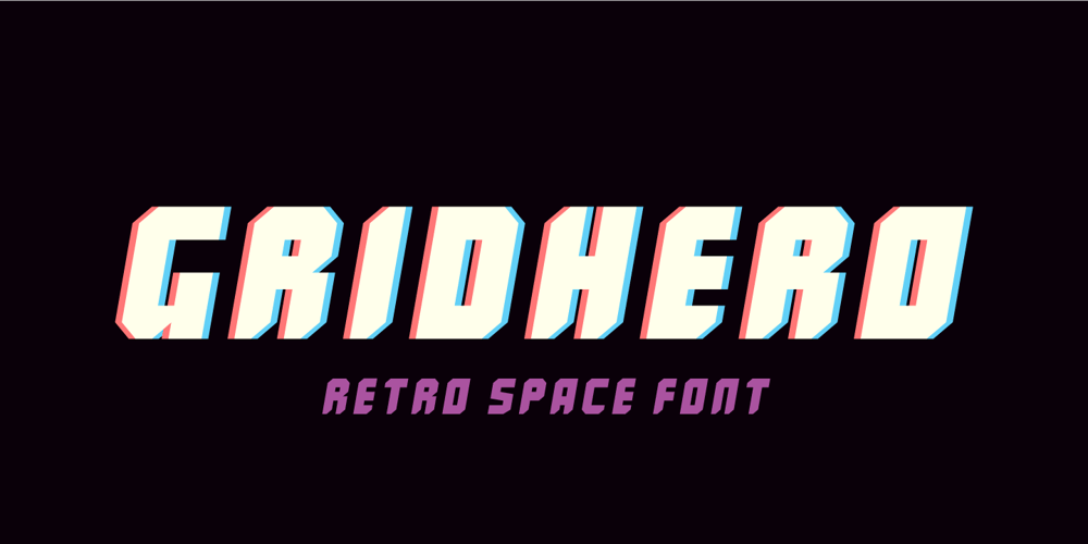 Grid Hero font