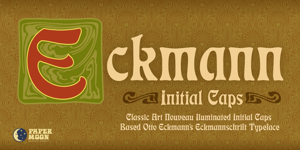 PM Eckmann Initials font