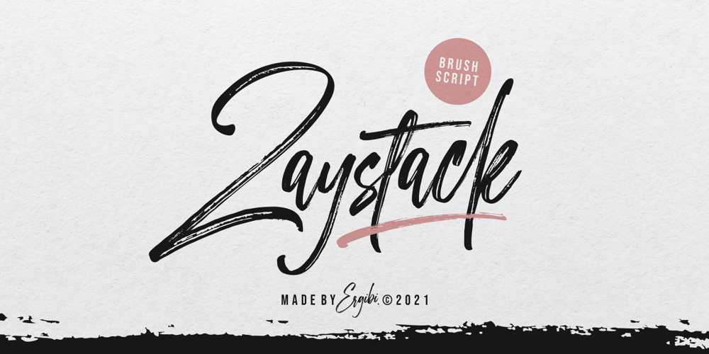 Zaystack font