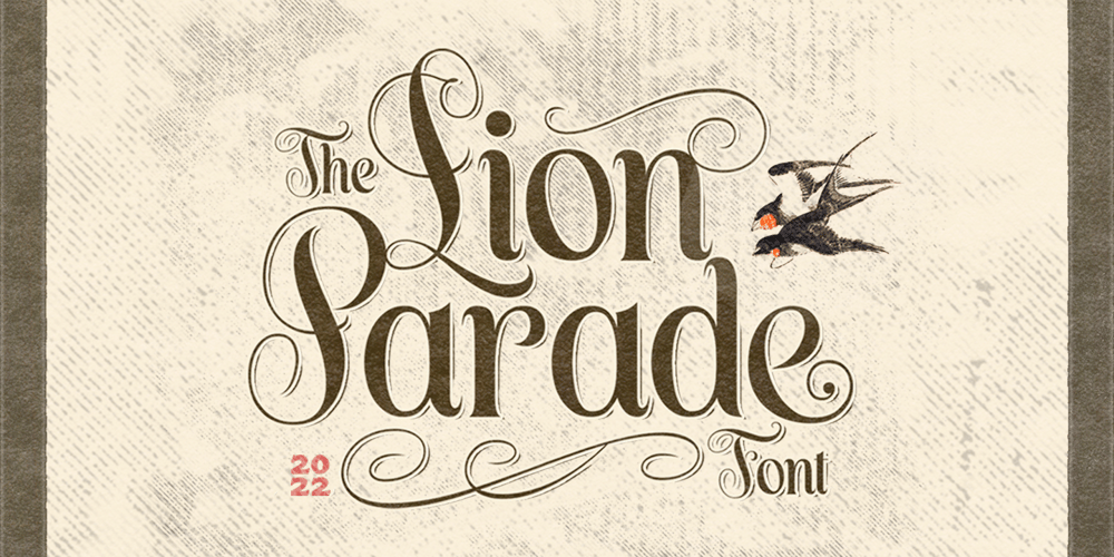 Lion Parade font
