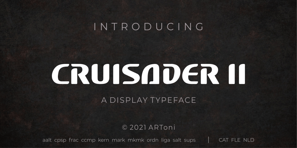 Cruisader II font