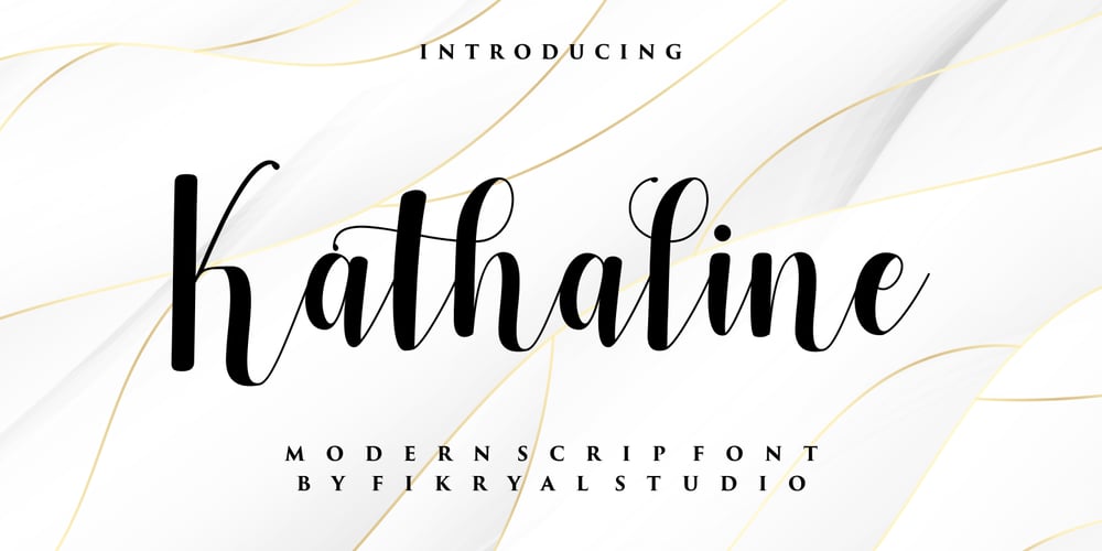 Kathaline font