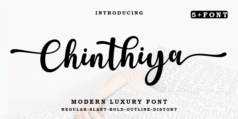 Chinthiya Script font