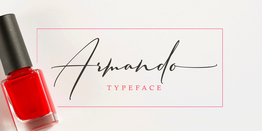 Armando font
