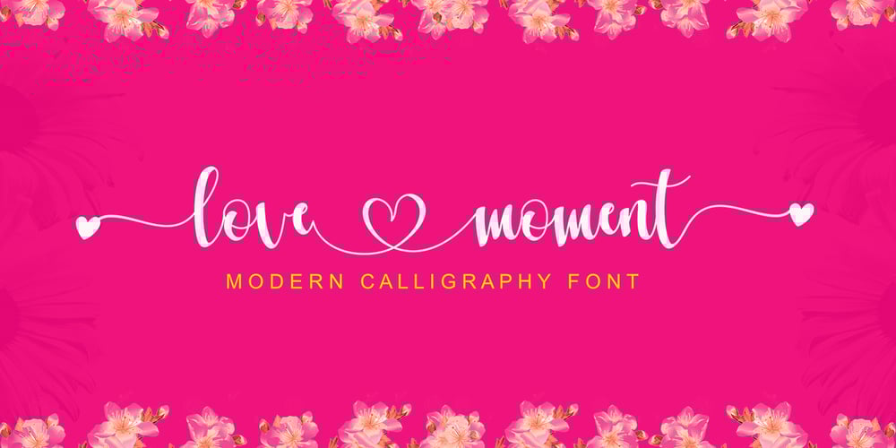 Love Moment font