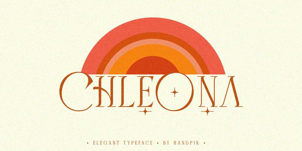 Chleona font