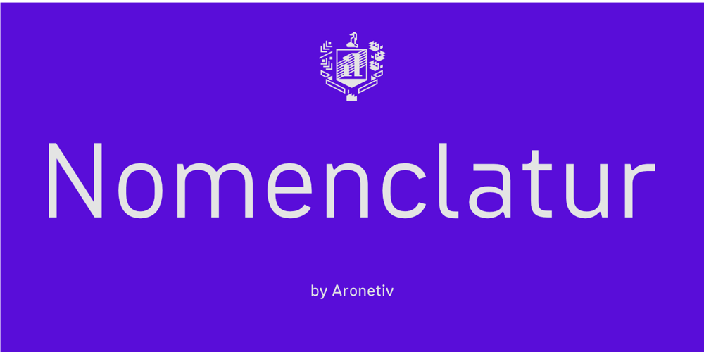 Nomenclatur font