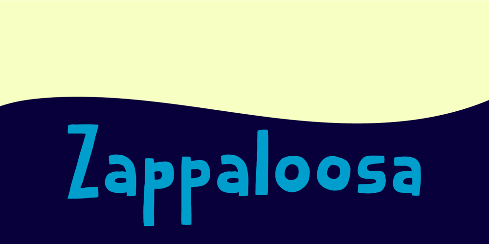 Zappaloosa font