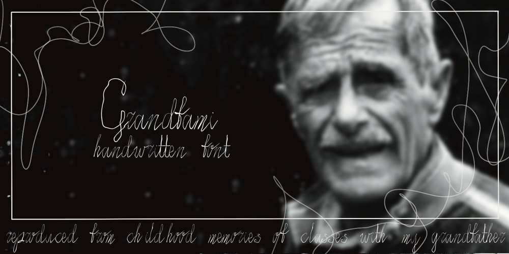 Grandfami font