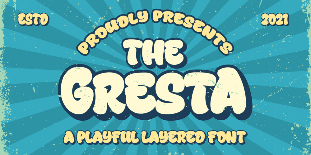 Gresta font
