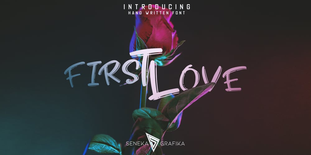 First Love font