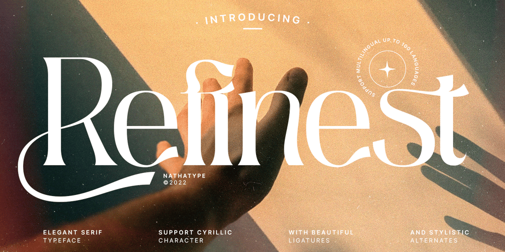 Refinest font