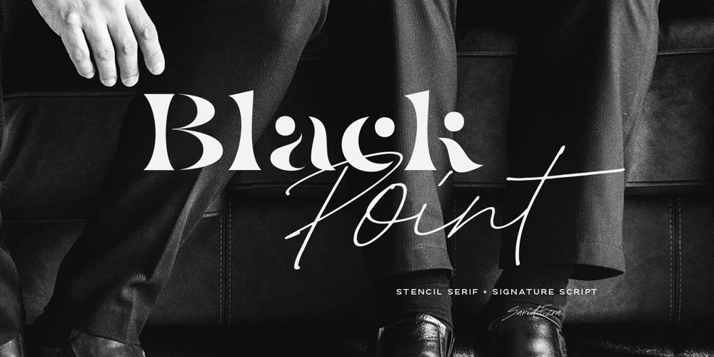 Black Point font