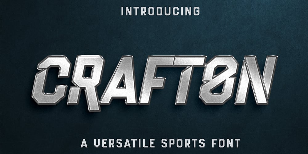 Crafton font