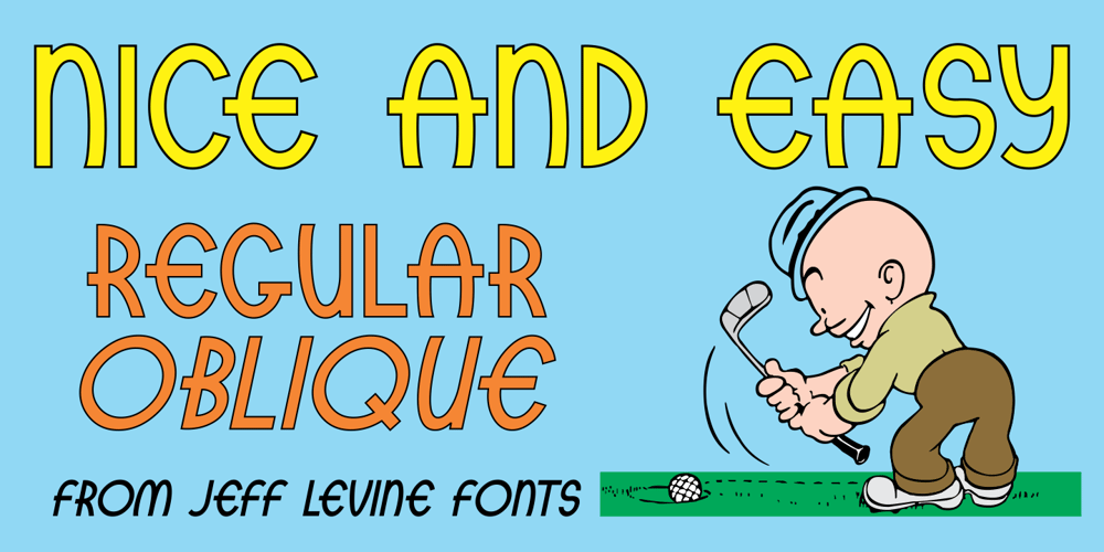 Nice and Easy JNL font