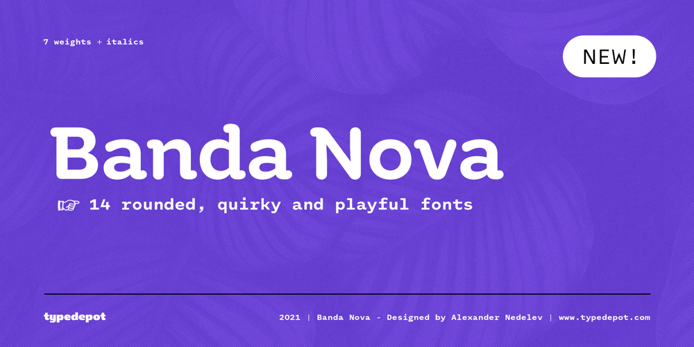 Banda Nova font