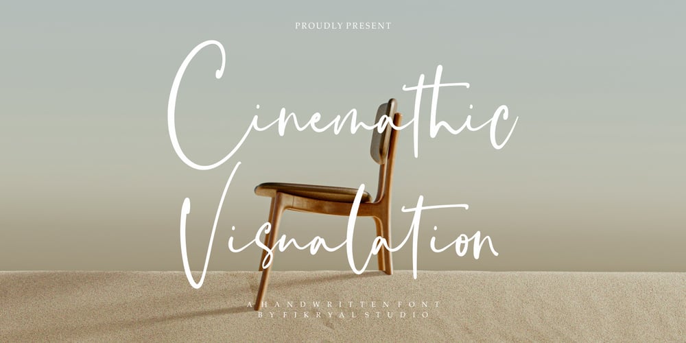 Cinemathic Visualation font