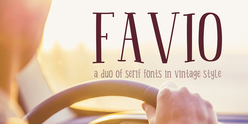 Favio font