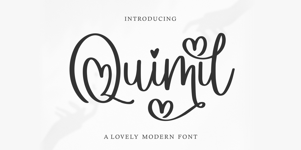 Quimil font