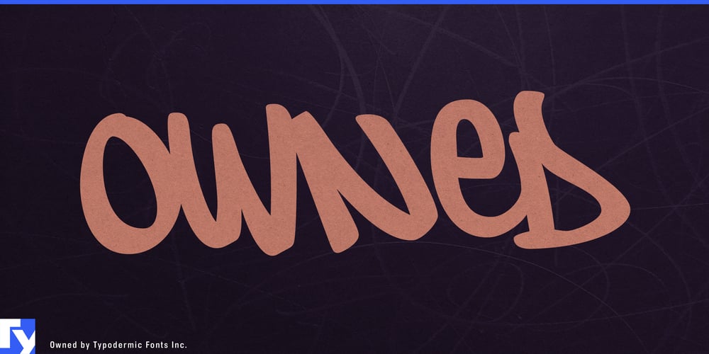 Owned font
