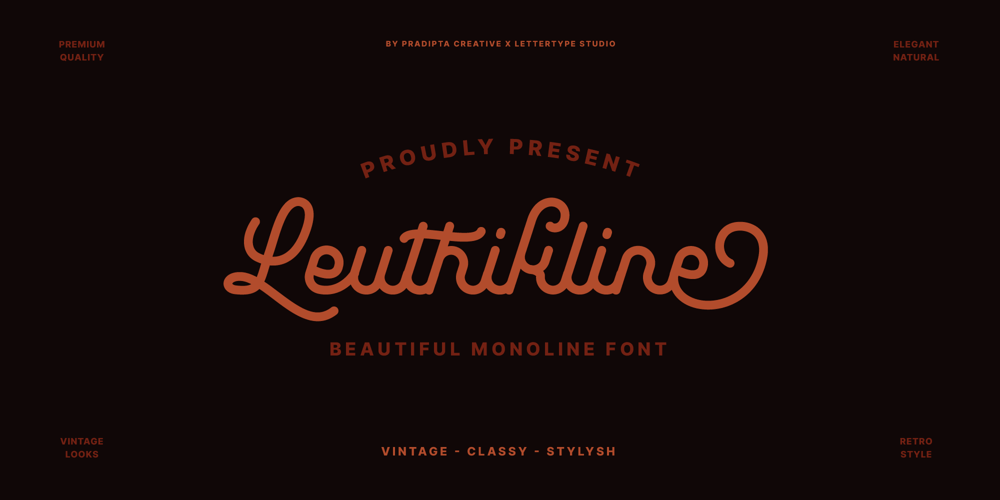 Leuthikline font