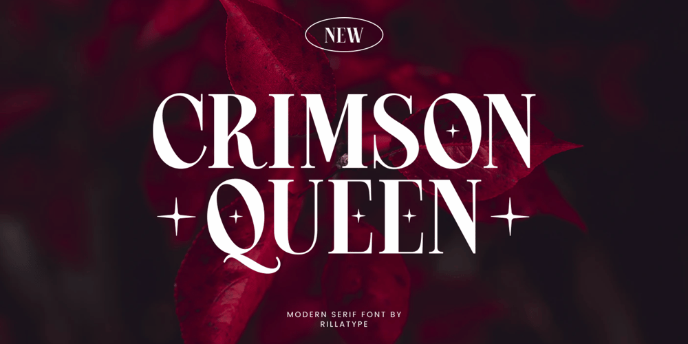 Crimson Queen font