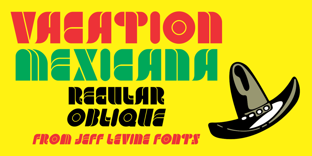 Vacation Mexicana JNL font
