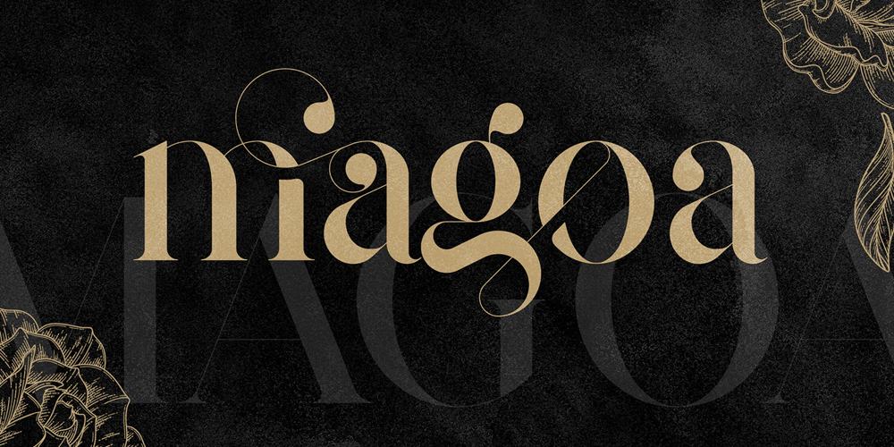 Magoa font