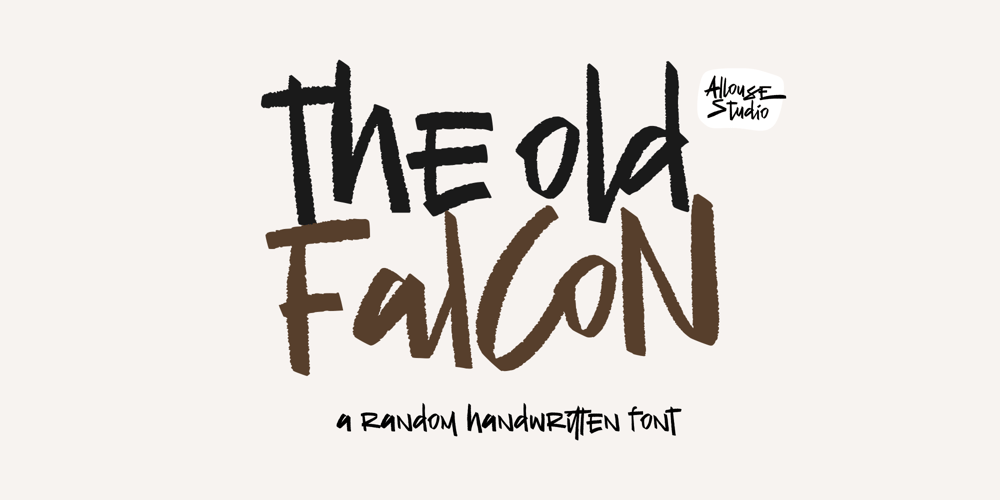 The Old Falcons font
