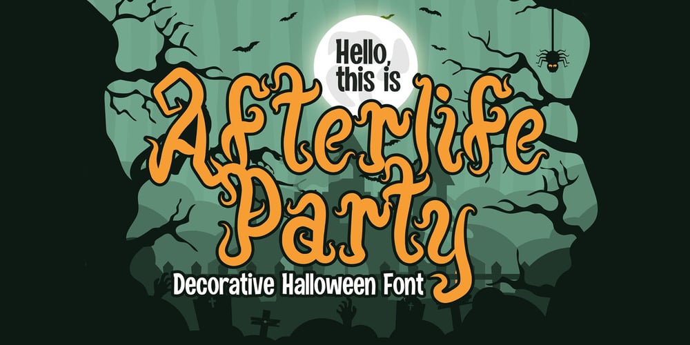 Afterlife Party font