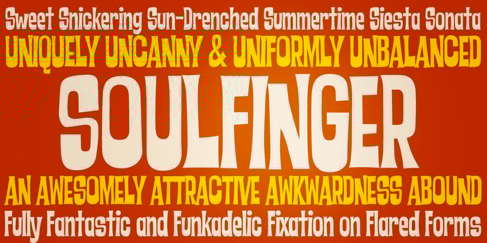 Soulfinger PB font