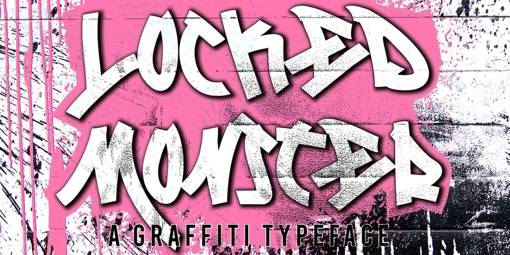 Locked Monster font