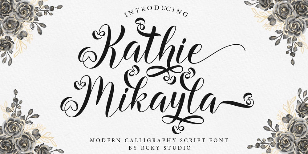 Kathie Mikayla font