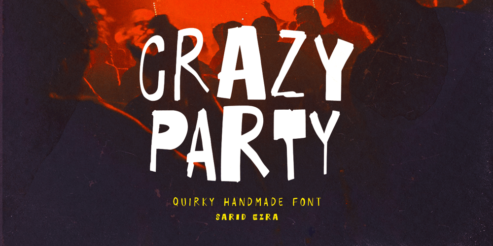 Crazy Party font