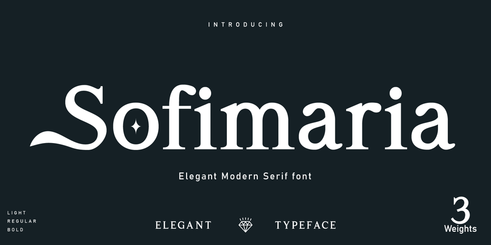 Sofimaria font